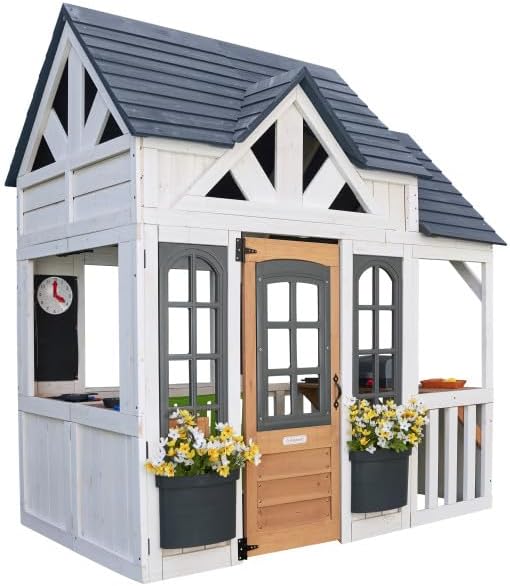 KidKraft Lantana Lane Wooden 6-ft. Tall Playhouse with Secret Door