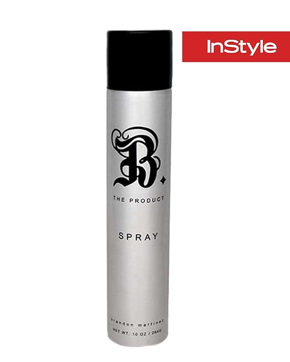 Best Hairspray For Shine And Hold-Heat Protectant Spray, Flexible Hold Thermal Protectant Hairspray For Thinning Hair-Volumizing Hairspray, B. THE PRODUCT Spray