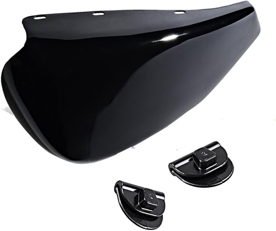 Astra Depot Glossy Black Left Battery Cover for Harley Sportster 2004-2013