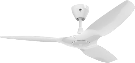 Big Ass Fans Haiku L, Smart Ceiling Fan Energy Efficient Cooling for Home, Bedroom, Office, Living Space, and More 16 Lighting Settings with 7 Speed Settings 52 - White