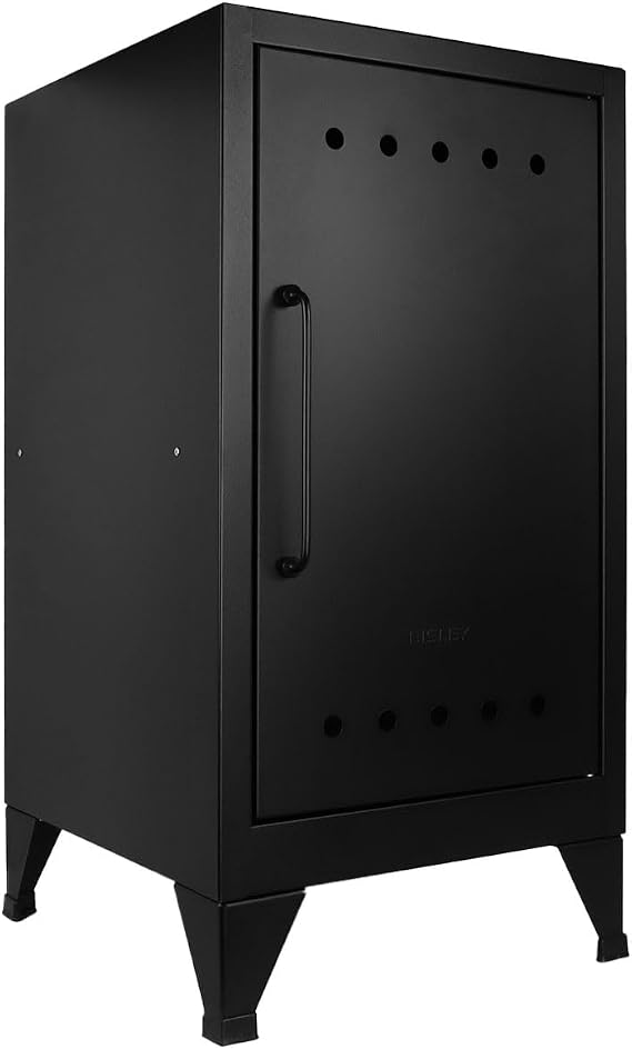 Bisley Fern Mini Locker Cabinet, Right-Opening - Black