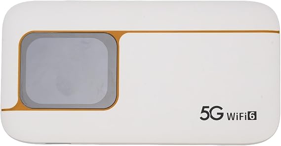 5G Mobile Hotspot, 2.77Gbps DL, IP67 Design, 7100mAh Battery, 16 Devices, WIFI6, 2.4GHz, 5.8GHz, Touch Screen, Portable Router
