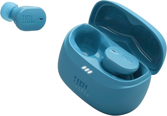 JBL Tune Buds 2 - Noise Cancelling Earbuds - Turquoise | JBL Pure Bass Sound with Spatial Sound, Adaptive noise cancelling with Smart Ambient, Personi-Fi 30