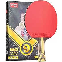 DHS 9002 Table Tennis Paddle - 52 Plies Blade - Forehand Rubber Hurricane 3 - Backhand Rubber Hurricane 8 - Offensive Ping Pong Racket