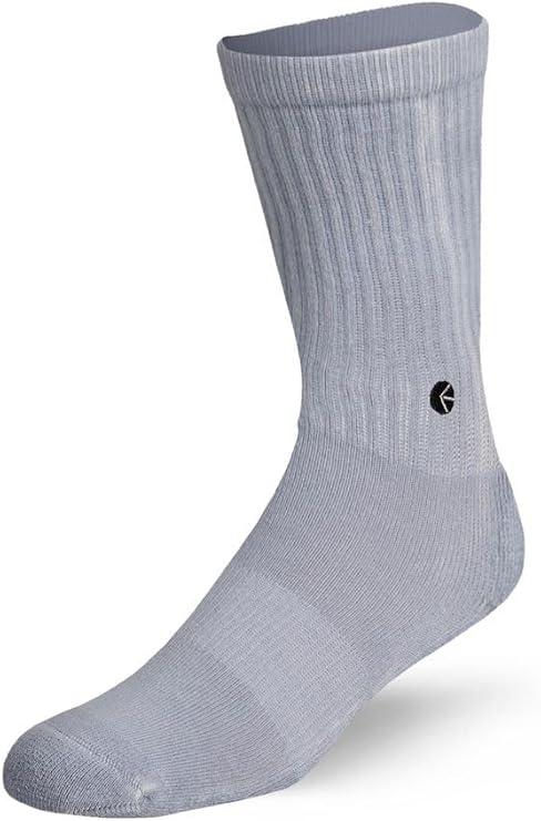 Ethika Men's Crew Socks, Soft Athletic Socks for - CS - Red Mineral Wash