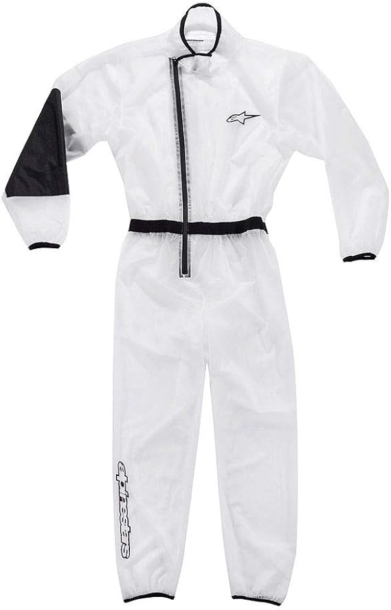 Alpinestars Karting Rain Suit - size XLarge - Clear (3266019-00-XL)