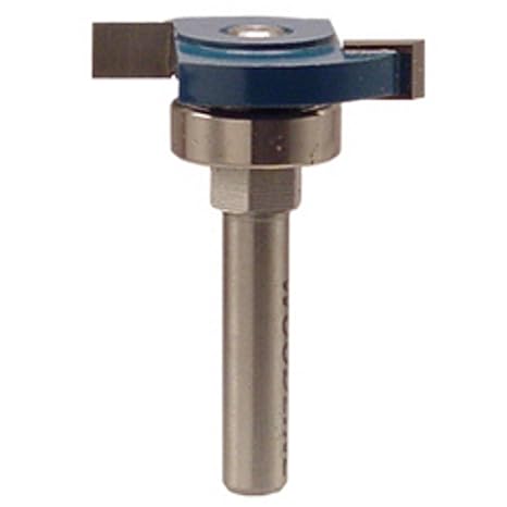 Woodline WL-006 9/64" Slot Cutter, 7/32" Depth of Cut, 1-1/4" Overall Diameter, 1/4" Shank