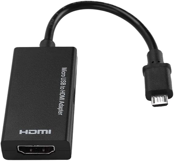 Bewinner Micro USB to HDMI Adapter Android Phone to HD TV Adapter - Super High Resolution up to 1080P and 8-Channel Stereo Sound - Stable Signal Wide Compatibility