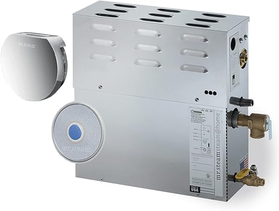 Mr. Steam SAH3000C1 Steam At Home 3-Kilowatt 240-Volt 1-Ph Steam Bath Generator with Control and Aroma Steam Head