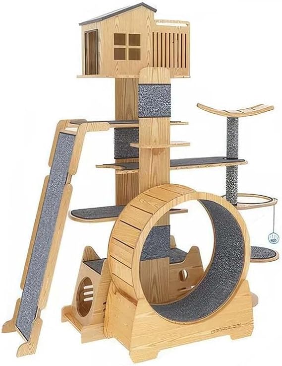 Cat Tree Tower House for Large Cats Style B