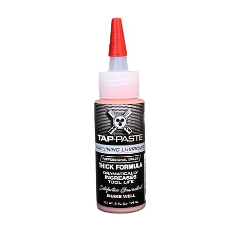 Machining Lubricant | All-Purpose Cutting Oil Thick Formula | Perfect for Stainless Steel and Exotic Metals | Cutting Oil for Drilling Metal | Tap and Die (2 Oz Bottle)