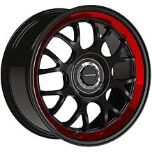 Vision 478 Alpine 18x8.5 5x108/5x4.5" +35mm Black/Red Wheel Rim 18" Inch