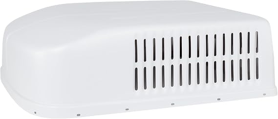 Icon Aftermarket A/C Shroud - fits Dometic Brisk Air Duo Therm - White