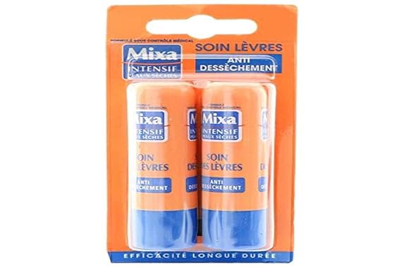 Mixa Intensif Peaux Seches - Soin des Levres Antidessechement x2-4.7 ml