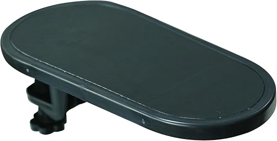 Desktop Armrest - Ergonomic Armrest Cushion, Wrist Support | Desk Handrail Dosk Extension for Desk, Table and Office, Rotatable Adjustable Clamp