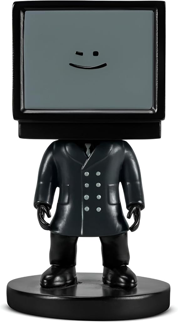 SKIBIDI TOILETTM - TV Man Collectible - DaFuqBoom Official Merch, Toy Figurine 4 First Edition, Gift for Collectors and Fans