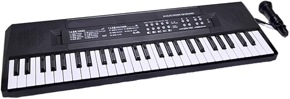 Portable Electronic Digital Piano With Microphone 37/54 Key Keyboard Learning Educational Music