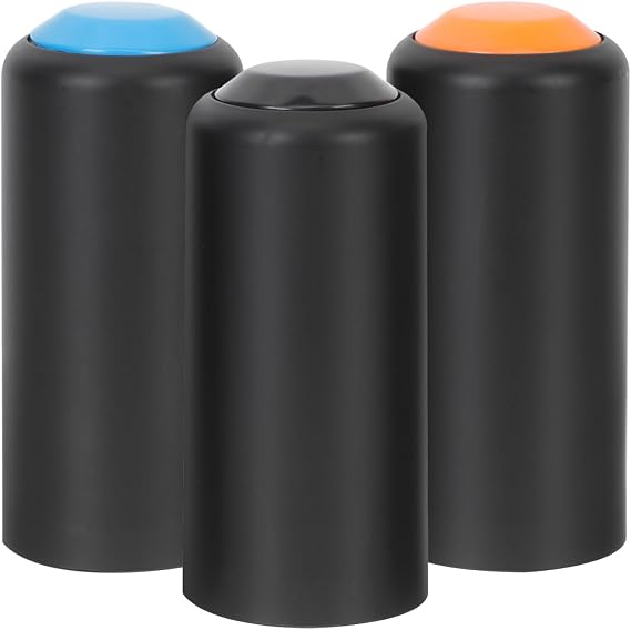 Vaguelly Microphone Battery Covers 3 Pack Mic Battery Screw on Cap Replacement Compatible with Shure Pgx2 Slx2 Pg58 Wireless Microphone Accessories for Easy Changes