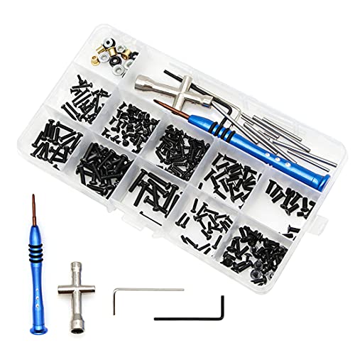 RC Car Screws Kit, RC Screws Kit Repair Tool Box Hardware Fasteners Replacement for Wltoys Wltoys 114 144001 RC Car