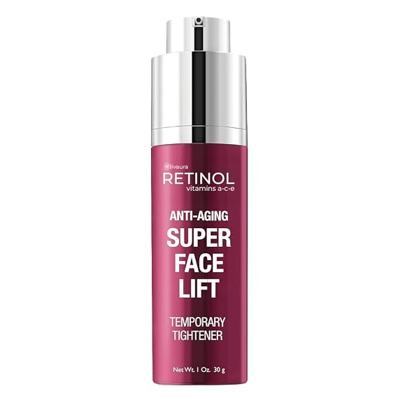 LIVAURA Retinol Face Serum - Instant Face Lift & Skin Tightening Cream
