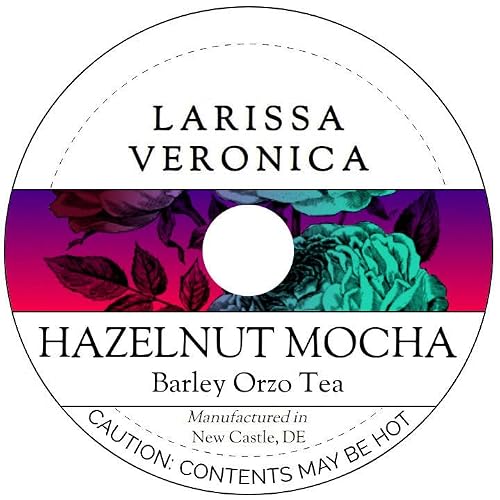 Hazelnut Mocha Barley Orzo Tea Single Serve K-Cup Pods 12 pods, ZIN: 575589 - 2 Pack