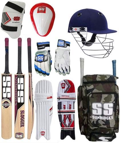 SS Original Br Cricket Complete Kit Ideal for Men's Size Cricket Kit Package with Kashmir Willow Bat (Thigh Guard+ Abdominal Guard + Helmet + Batting Gloves+ Bat + Kit Bag + Legguard Pad)