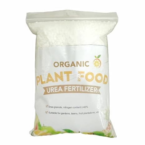 Urea Fertilizer 46-0-0, Nitrogen Fertilizer for Plant Growth and Green Lawns, Fruit, Vegetables. (2 lb)