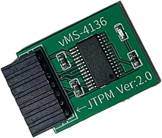TPM 2.0 Encryption Security Module Remote Card 14Pin Trusted Platform Integration Computer Adapter for 590 B560 H510 Hardware Security Module