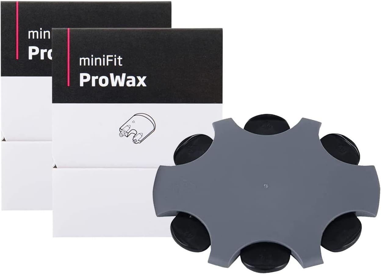 Oticon ProWax MiniFit補聴器用品交換用ワックスフィルター用ワックスガード、Oticon補聴器用品2パック/ 12個。
