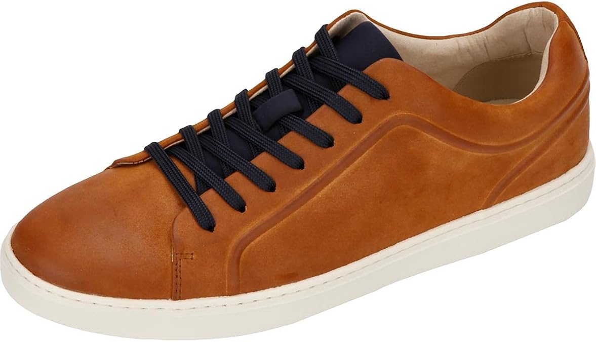 Kenneth Cole REACTION Men's Indy Sneaker M Shoe, Navy