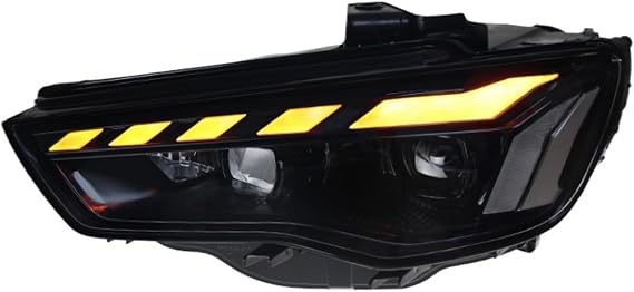 LED DRL Headlamp Headlight Compatible For Audi A3 2013 To 2016 Assembly Head Light Head Lamp