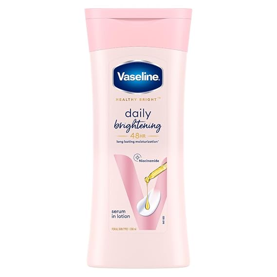 Vaseline Healthy Daily Body Lotion | With Niacinamide | For All Skin Types | 6.67 Fl Oz (200ml)