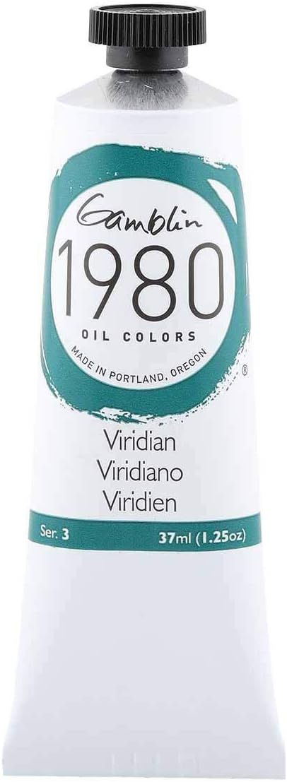 Gamblin 1980 Oil Viridian 37Ml