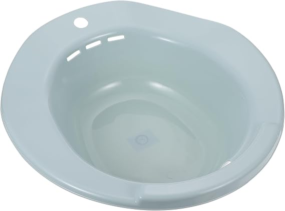 FOMIYES Elderly Friendly Sitz Bath 1pc Private Parts Basin Squat Basin for Bathing Space-Saving