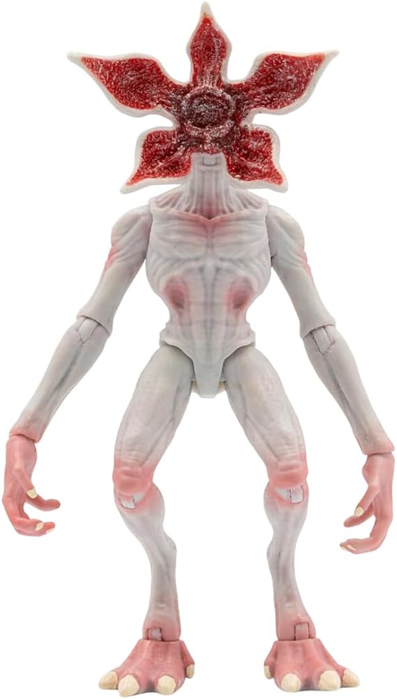 Jazwares Stranger Things Demogorgon (Season 5) - 4-Inch Articulated Action Figure with Unique Accessory