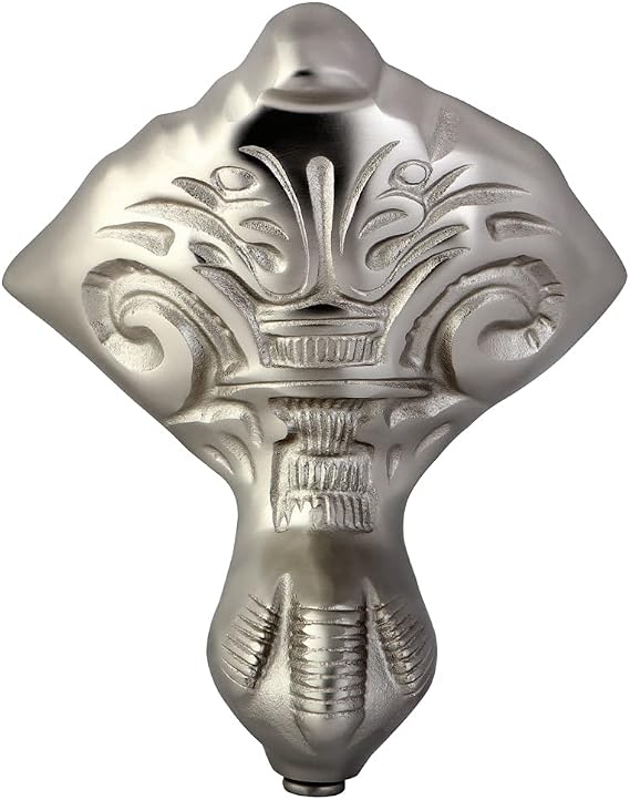 Kingston Brass VCTNB8 Bourbon Iron Tub Feet, Brushed Nickel, Set of 4