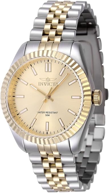 Invicta Specialty Quartz Gold Dial Ladies Watch 47503