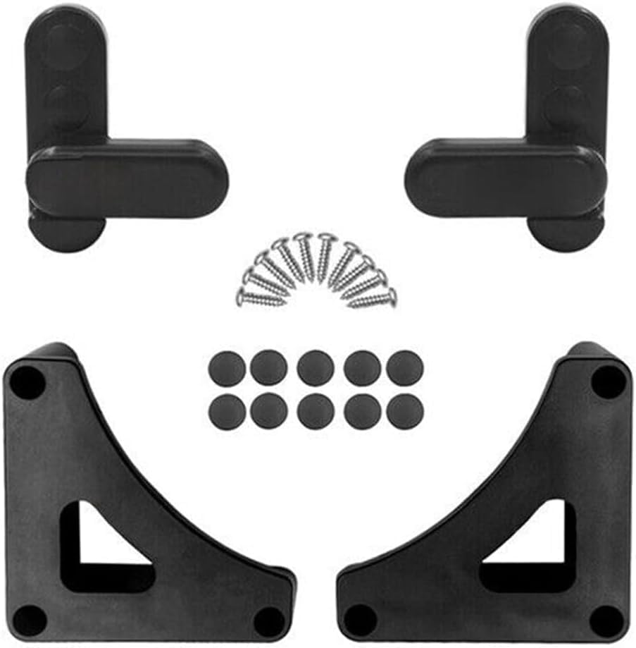 Caravan Table Bracket Storage Kit Black Table Security Retaining Kit for Caravan Motorhome Camper Van Stowage Table Accessories