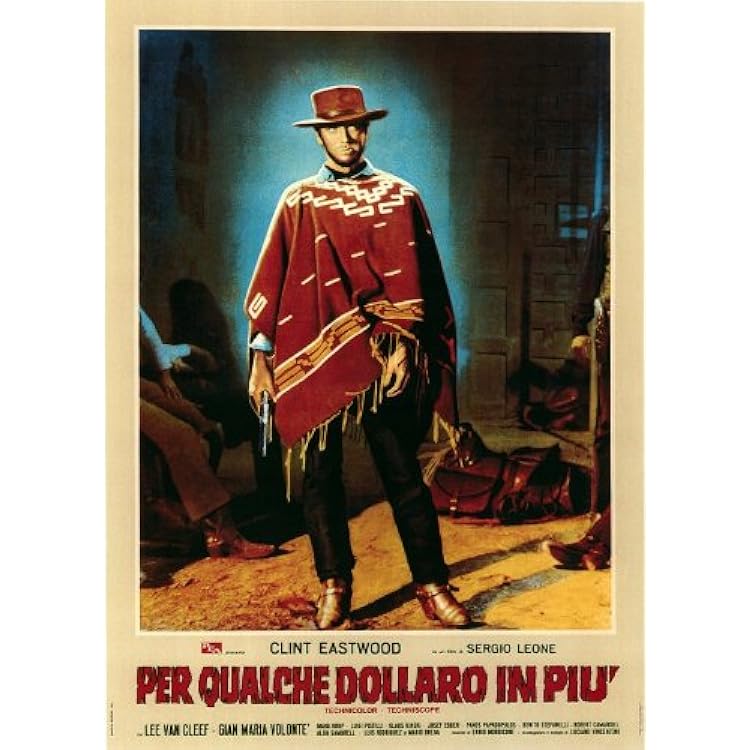 For a Few Dollars More POSTER Movie 1966 Italian Style F 27 x 40 Inches - 69cm x 102cm Clint EastwoodLee Van CleefKlaus KinskiGian Maria VolonteMara KruppLuigi Pistilli