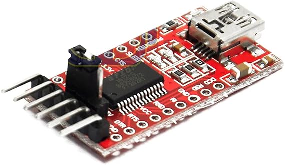 DEVMO FT232RL 3.3V 5.5V FTDI USB to TTL Serial Converter Adapter Module Compatible with Ar-duino Mini Port N137