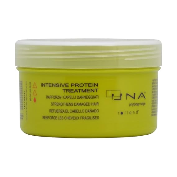UNA Protein Treatment - Enriched with Hydrolyzed Wheat Protein, Shea Butter, Argan Oil, Moisturizes and Nourishes Hair, Bestows strength and Vitality for Damaged Hair - 500 ml