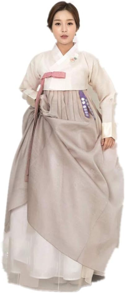 Korean Hanbok Dress Custom Made Korean Traditional Bride Wedding Hanbok Dress Korean National Costume White