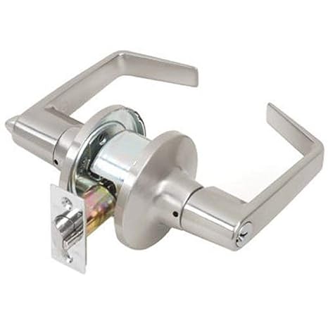 Tell Manufacturing CL100201 Light-Duty Commercial Entry Lever, Satin Finish