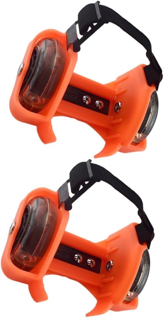 Adjustable Roller Skate Shoes Featuring Portable Heel Wheels for Family Fun and Fitness, Suitable for Boys and Girls