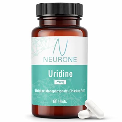 Neurone Uridine Monophosphate 250 mg, UMP Disodium Salt Dietary Supplement, 60 Capsules