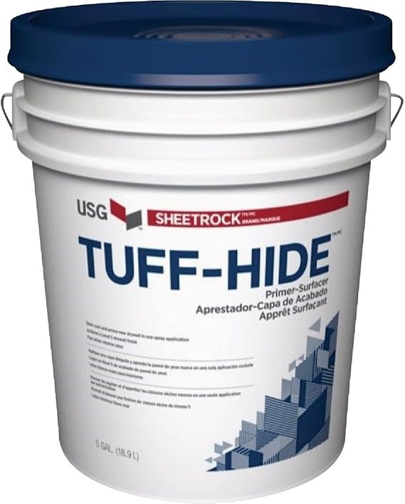 USG Interiors Sheetrock Tuff-Hide Flat White Latex-Based Primer for Drywall 5 gal.
