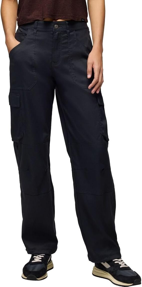 prAna, Women's, Stretch Zion Cargo Pants, Black, 8
