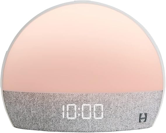 Hatch Restore 1 Sunrise Alarm Clock & Sound Machine (2020 Model) | White noise machine & sunrise alarm light, 80+ sleep sounds, screen-free bedtime routine with meditations via Hatch Sleep App
