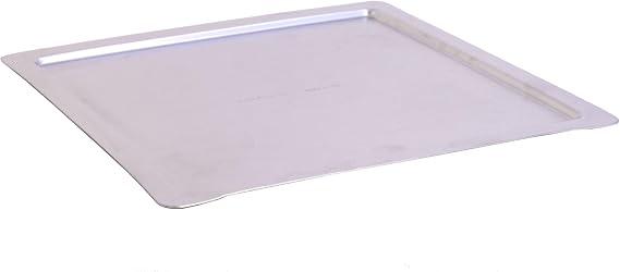 LloydPans Kitchenware X-Light Stamped Square Separator Lid 8 Inch by 8 Inch