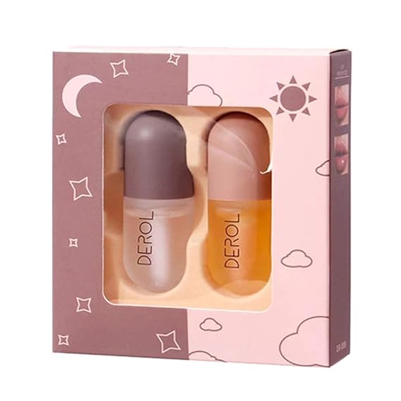 DEROL Lip Plumper by NVYUE,Natural Lip Care Serum